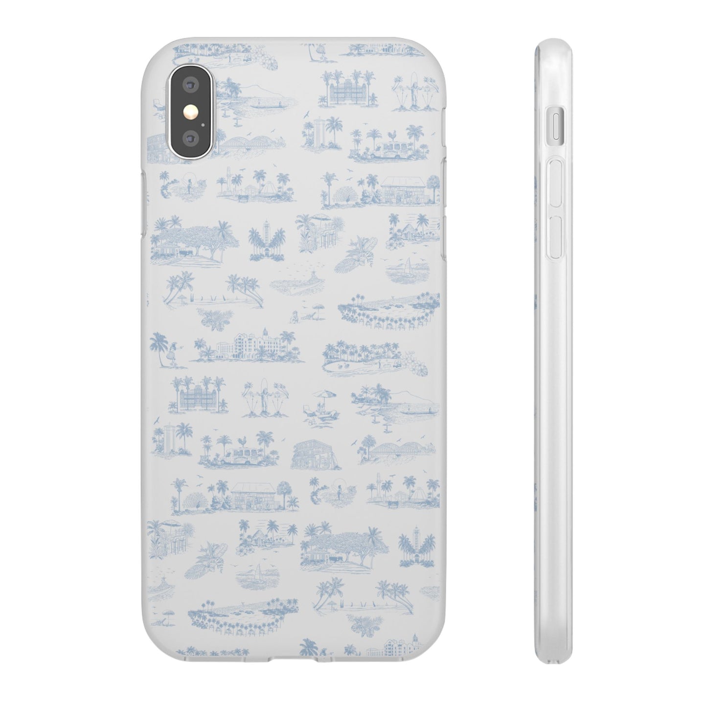 Oahu Transparent Cover for iPhone