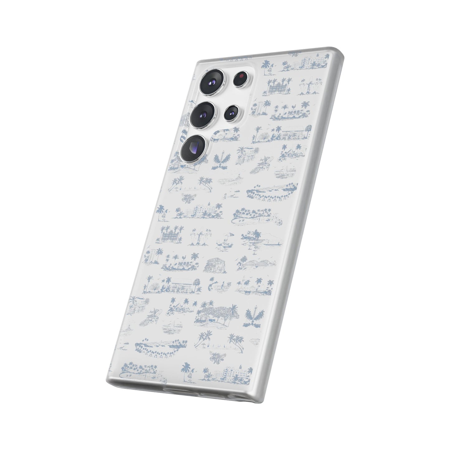Oahu Transparent Cover for iPhone