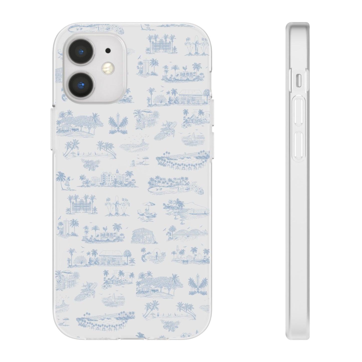 Oahu Transparent Cover for iPhone