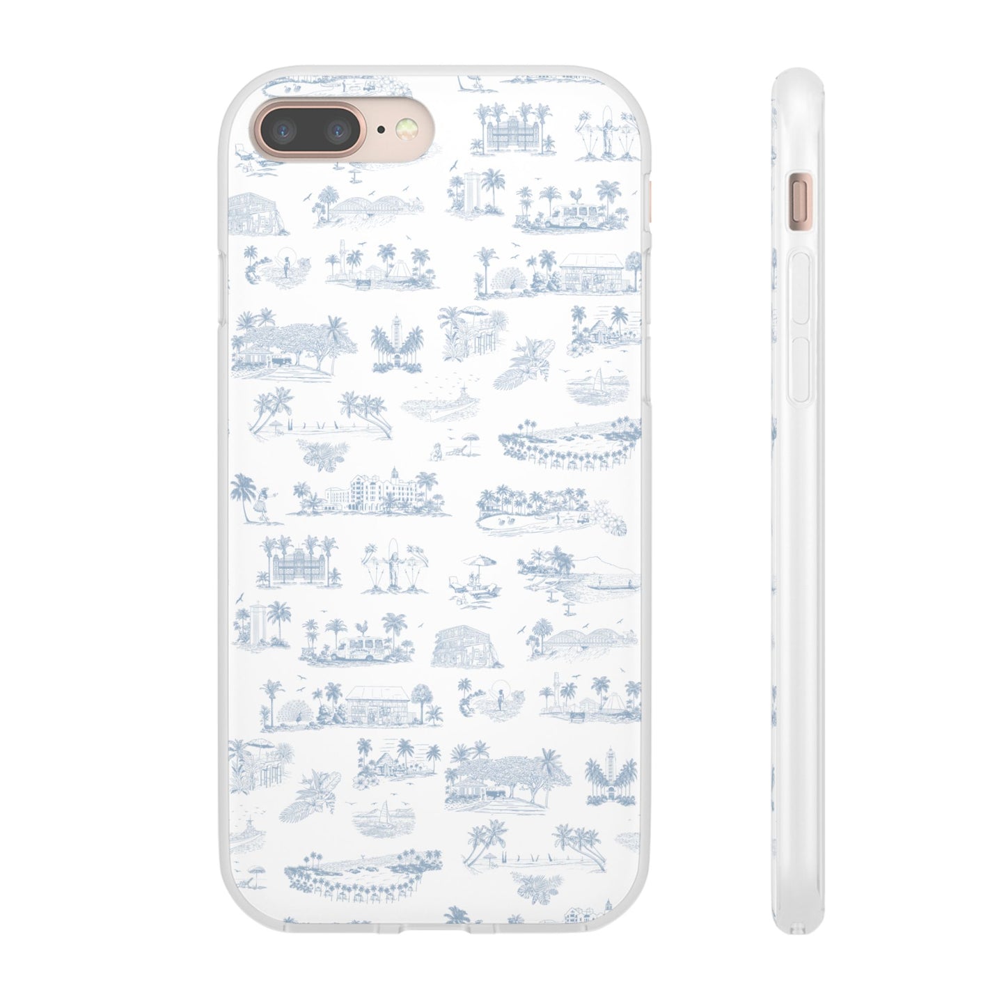 Oahu Transparent Cover for iPhone