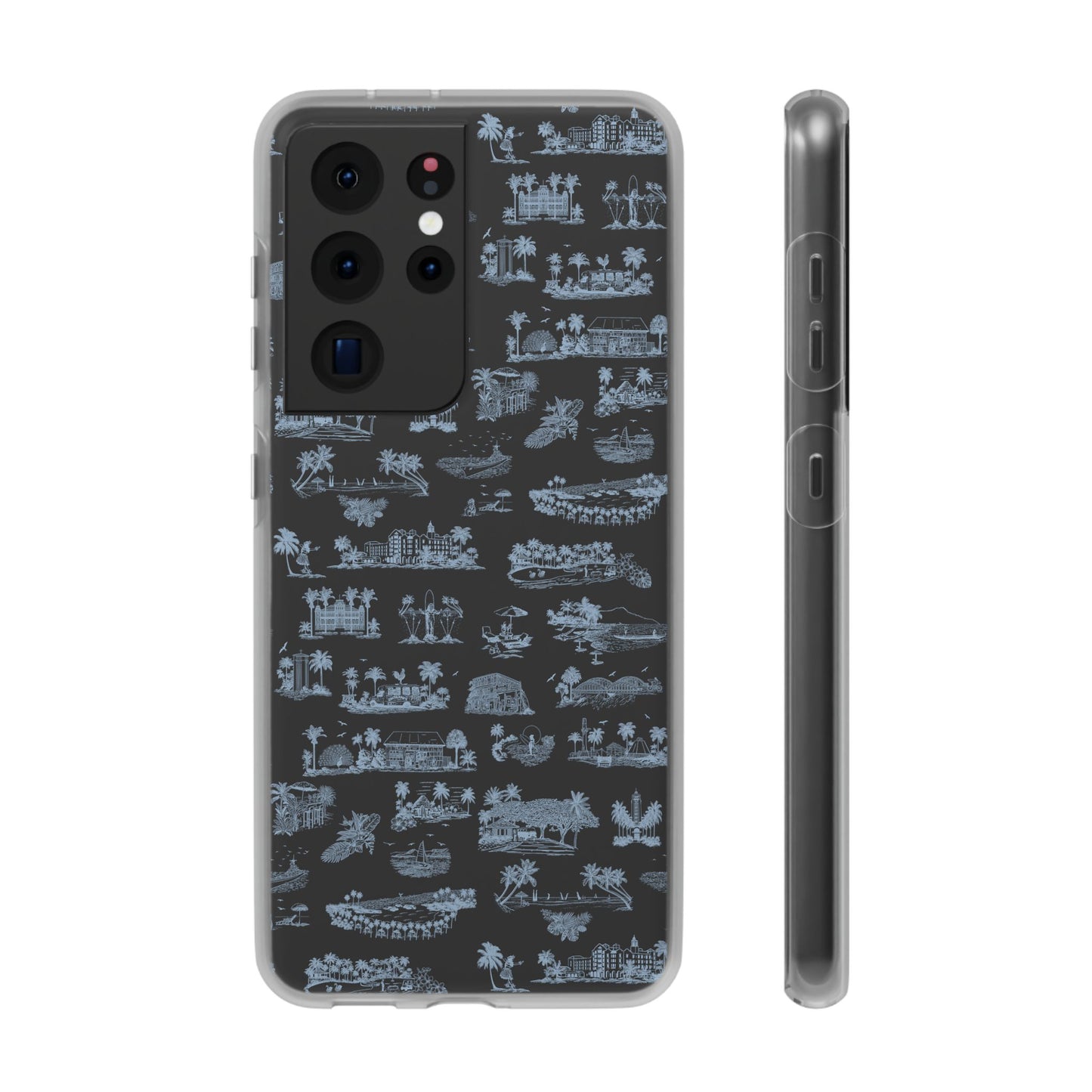 Oahu Transparent Cover for iPhone