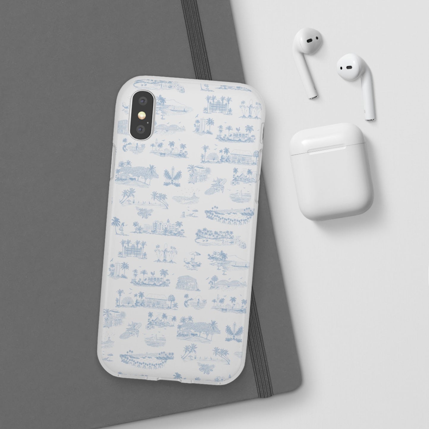 Oahu Transparent Cover for iPhone