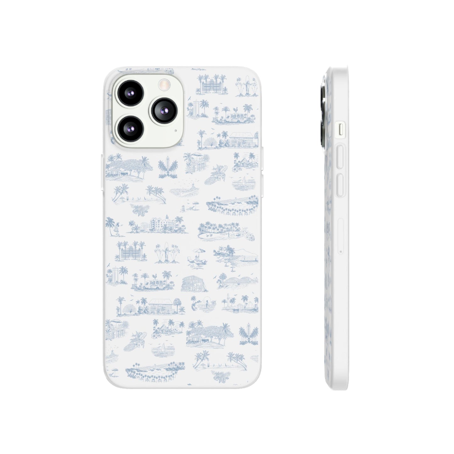 Oahu Transparent Cover for iPhone
