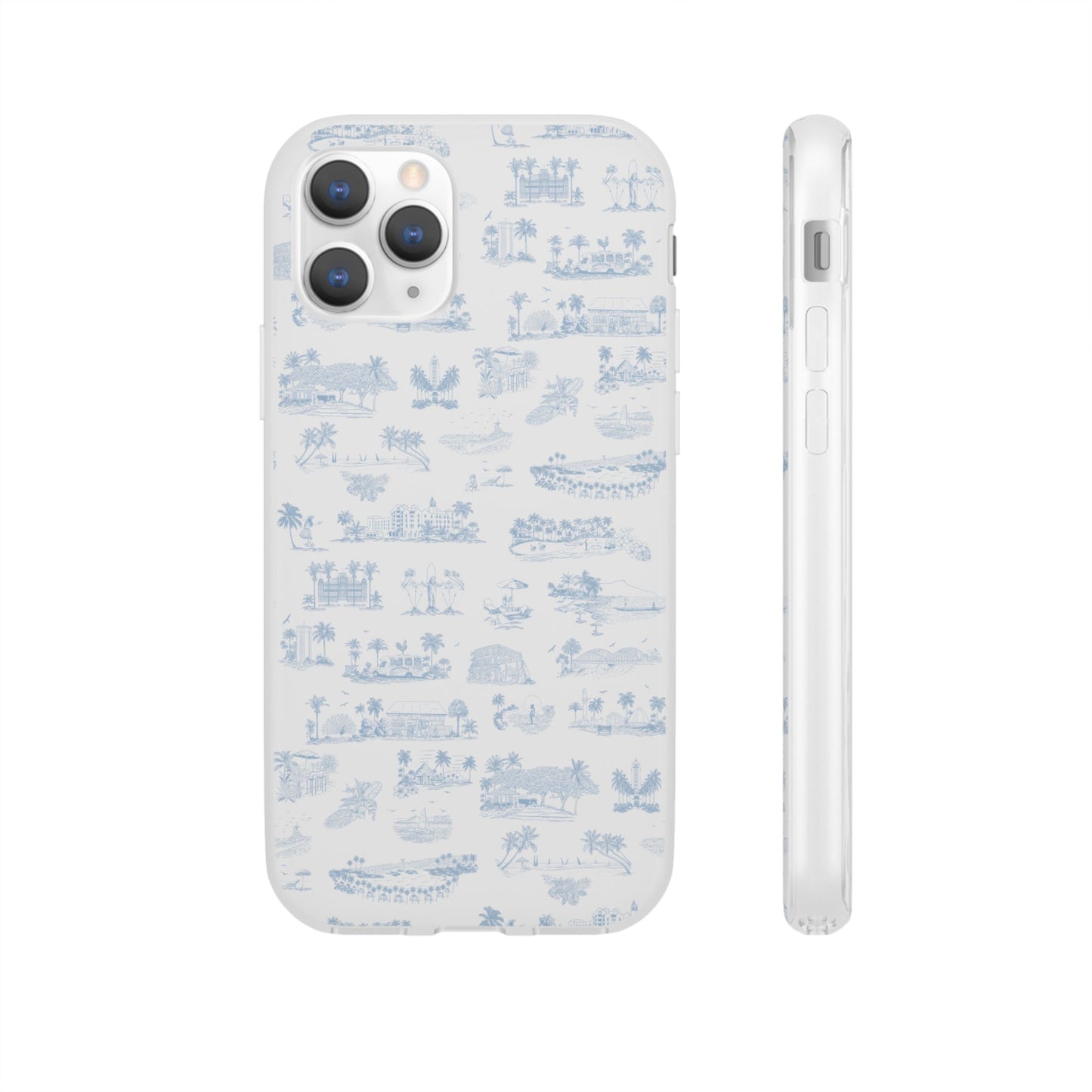 Oahu Transparent Cover for iPhone