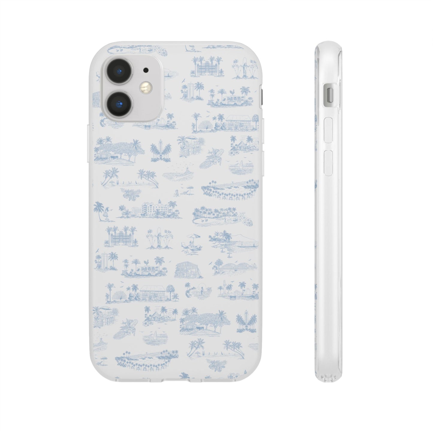 Oahu Transparent Cover for iPhone