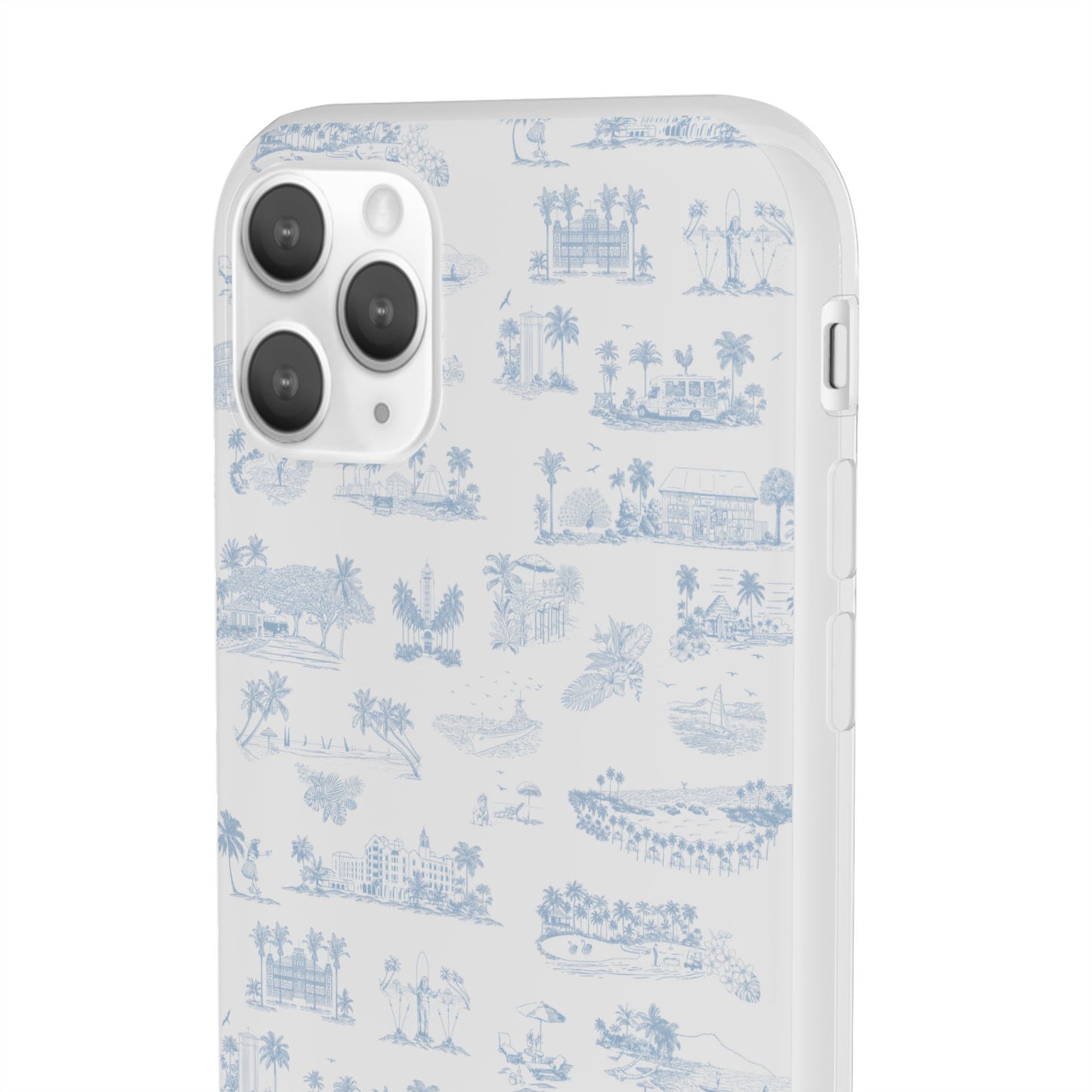 Oahu Transparent Cover for iPhone