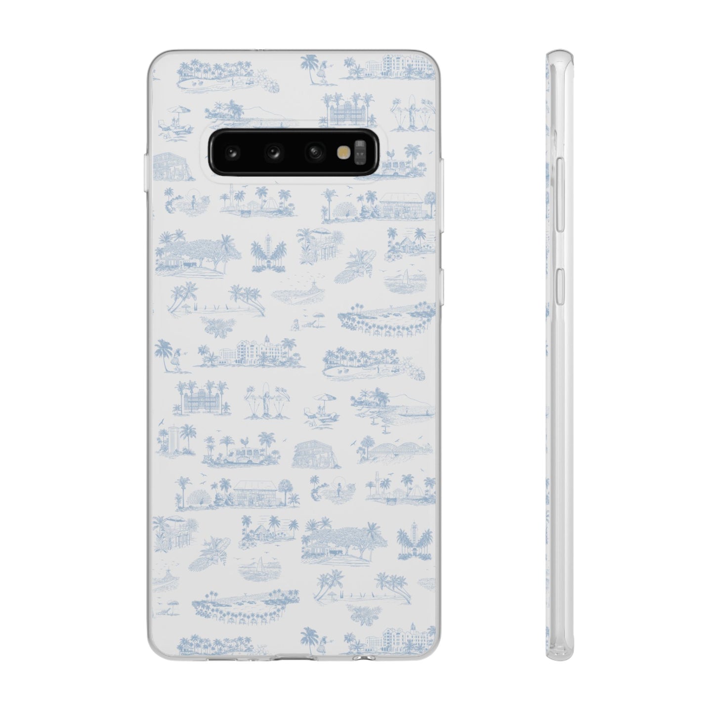 Oahu Transparent Cover for iPhone