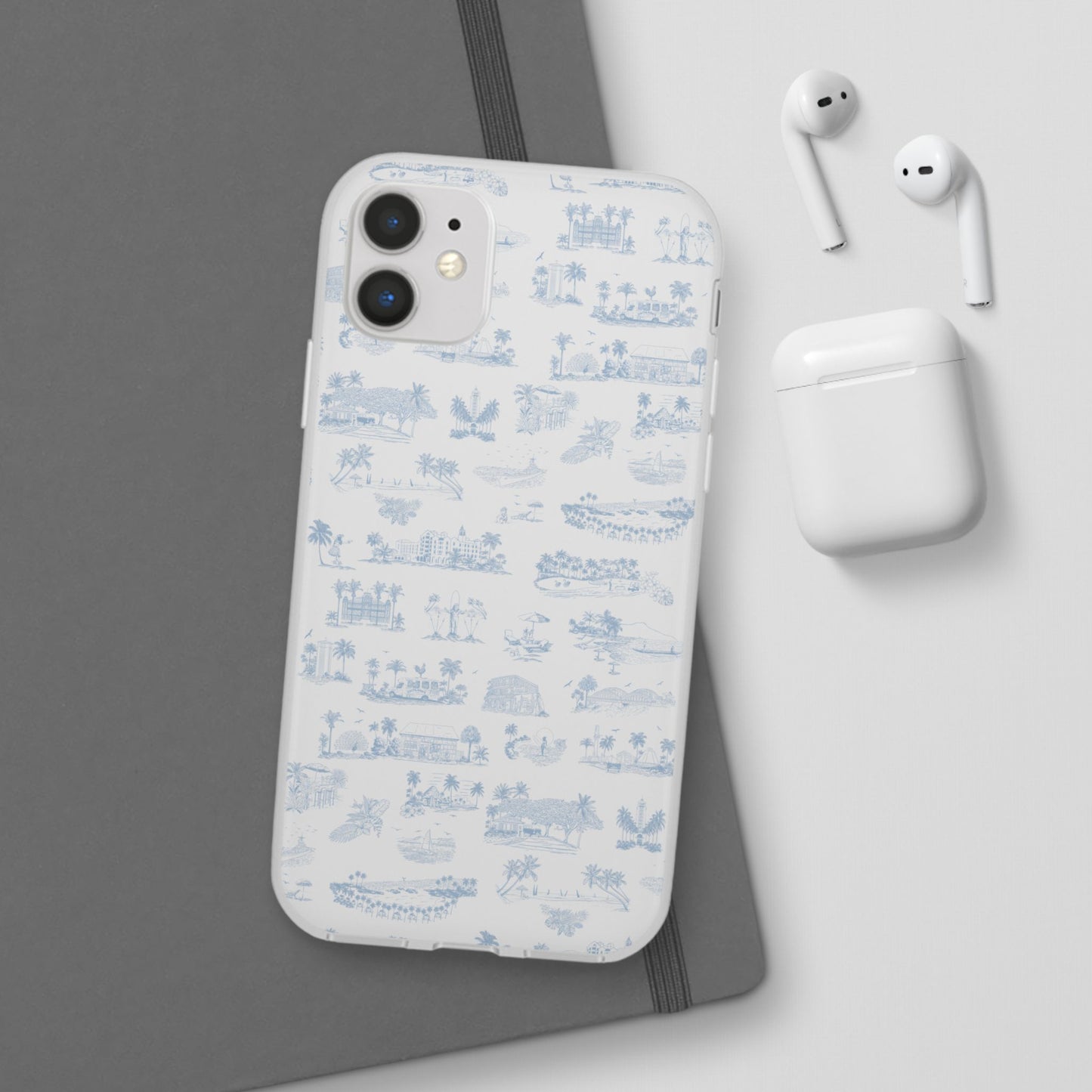 Oahu Transparent Cover for iPhone