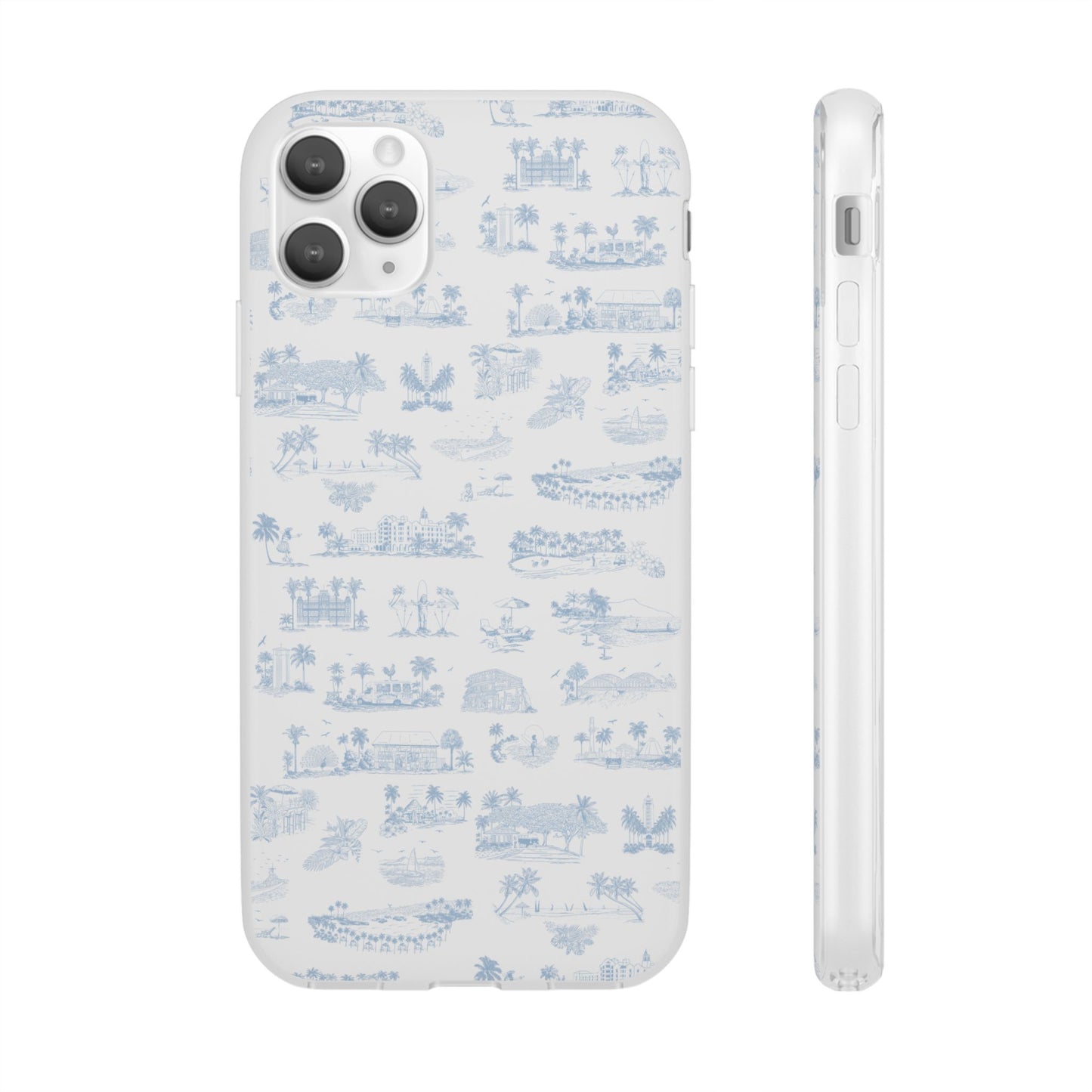 Oahu Transparent Cover for iPhone