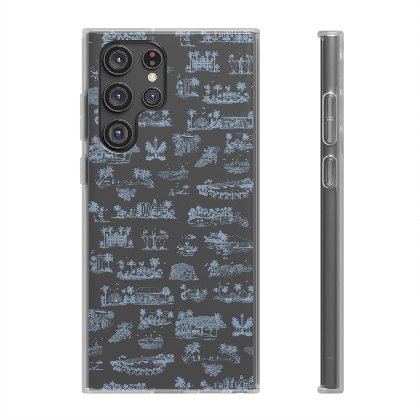Oahu Transparent Cover for iPhone