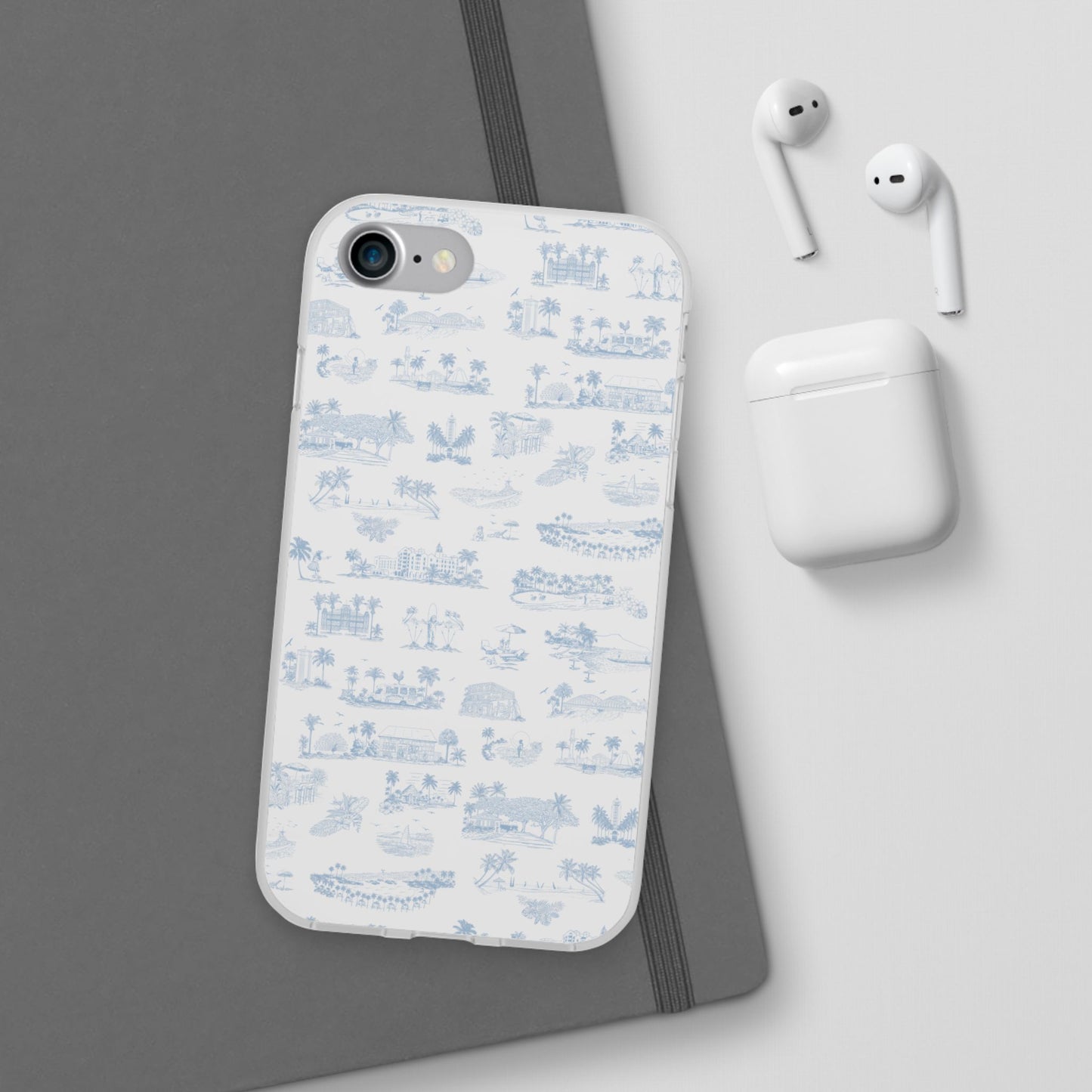 Oahu Transparent Cover for iPhone