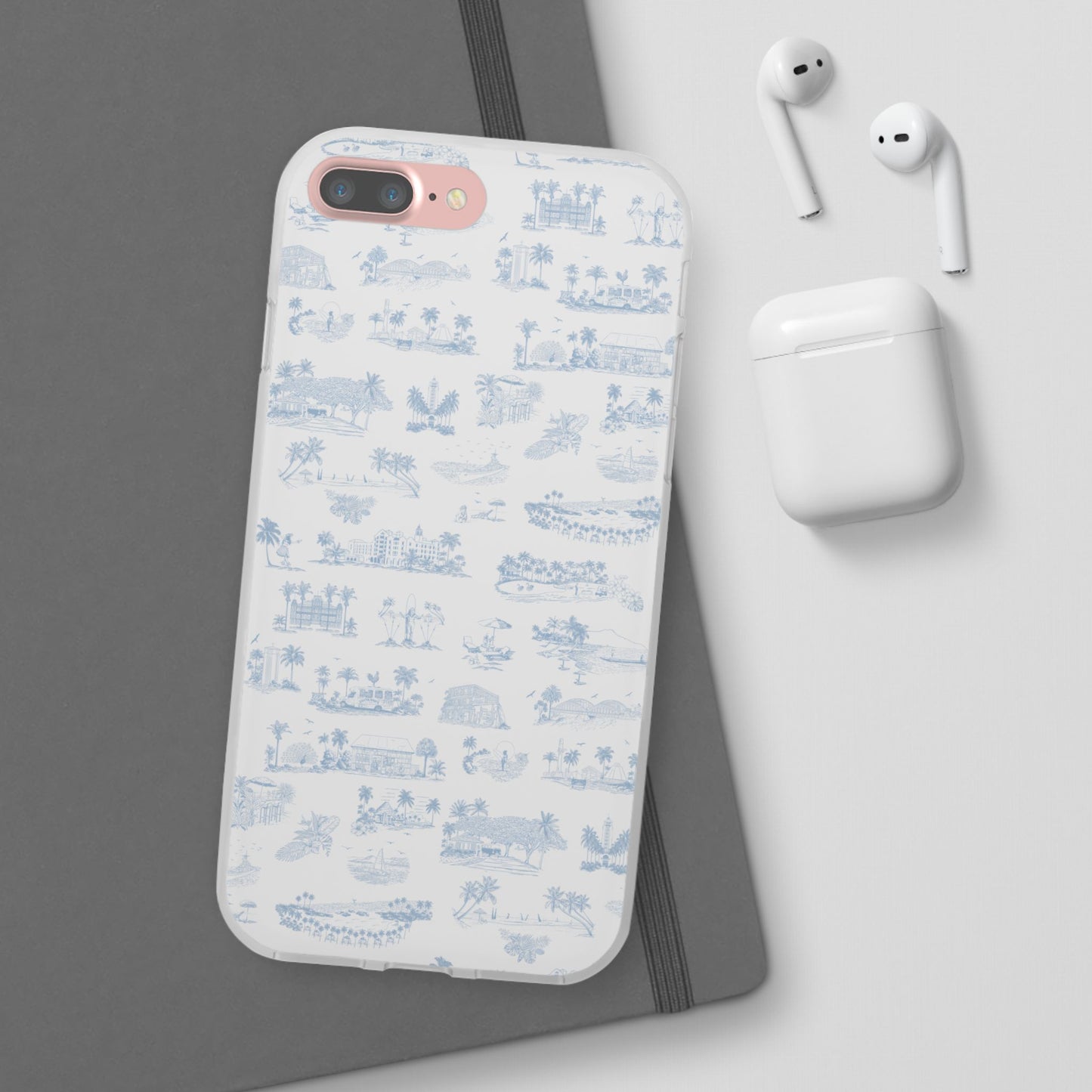 Oahu Transparent Cover for iPhone