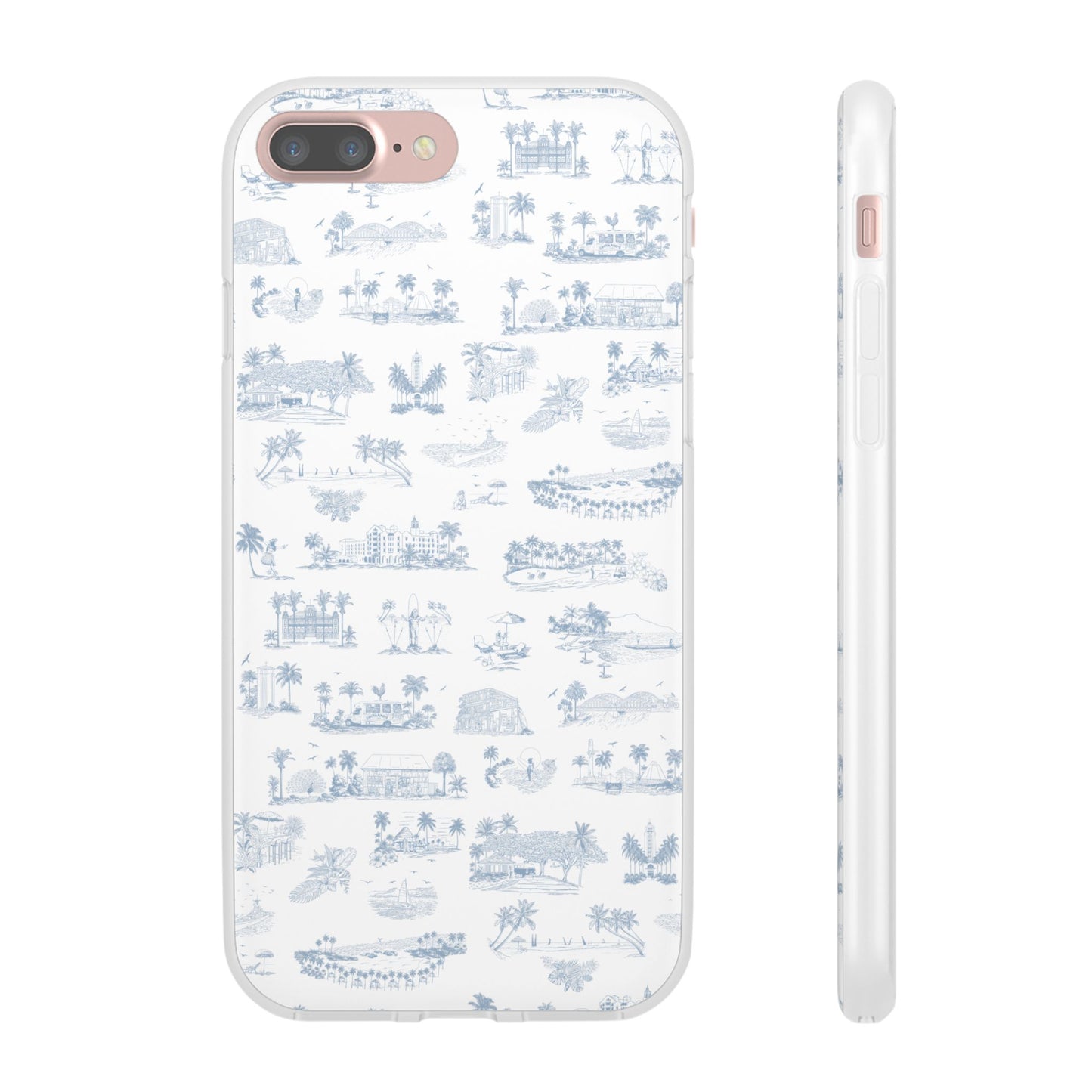 Oahu Transparent Cover for iPhone