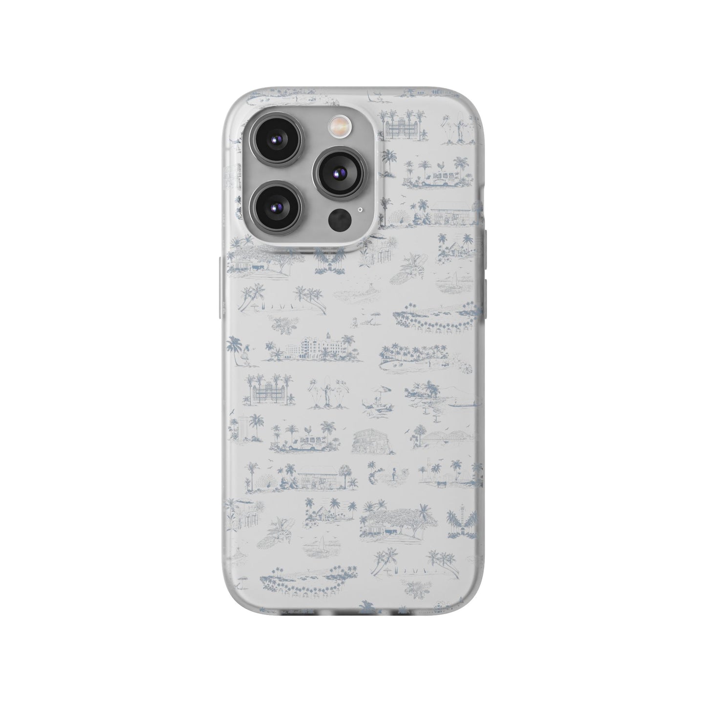 Oahu Transparent Cover for iPhone