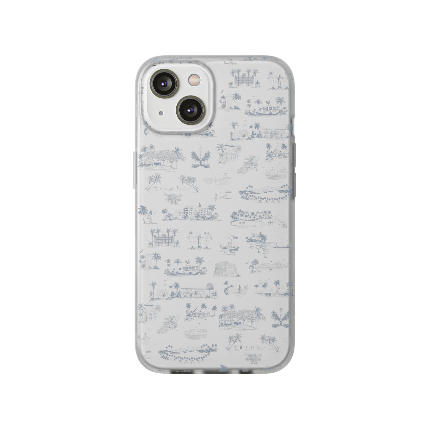 Oahu Transparent Cover for iPhone