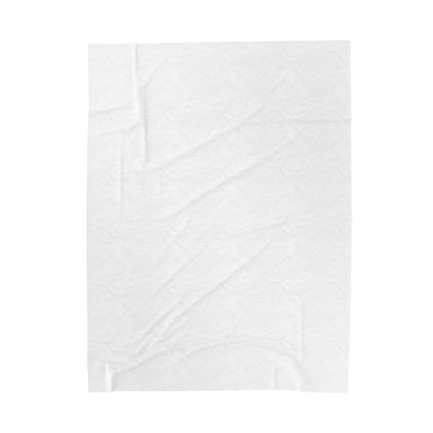 Stripe Iwa Bird Cozy Velveteen Plush Blanket