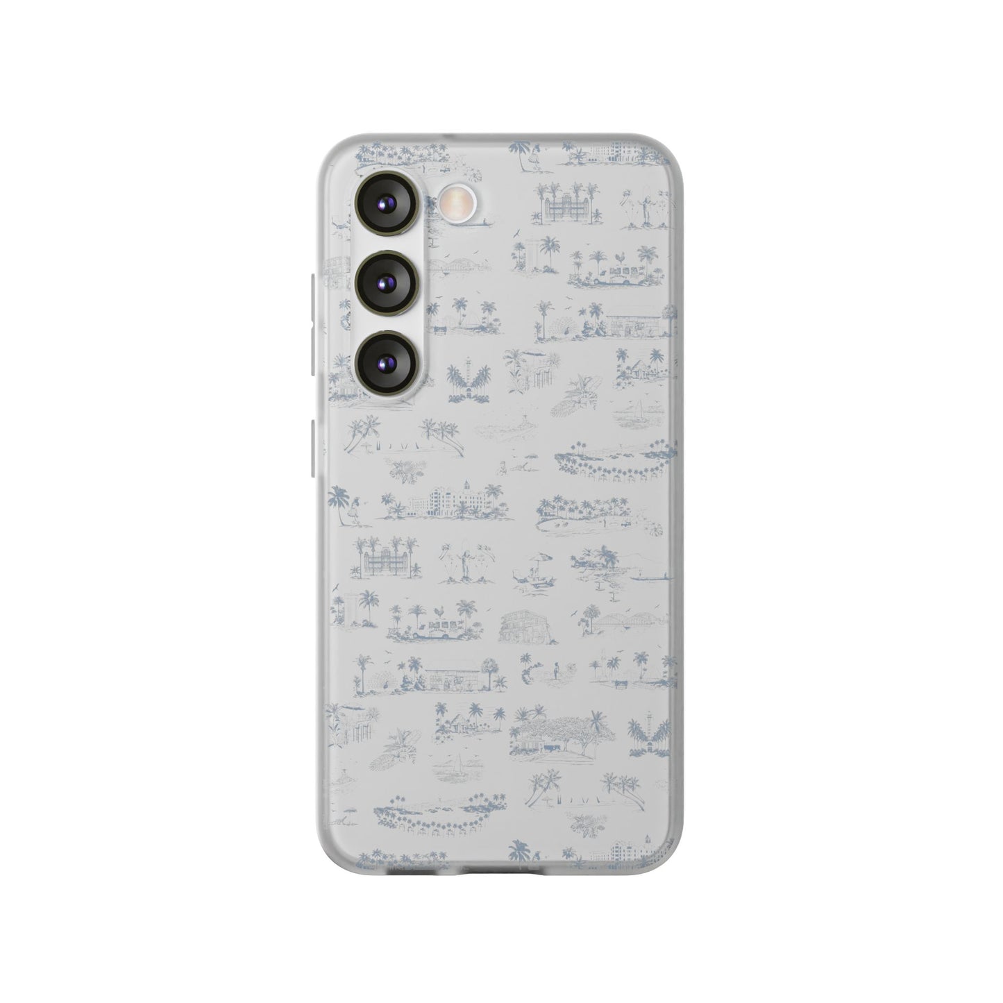 Oahu Transparent Cover for iPhone