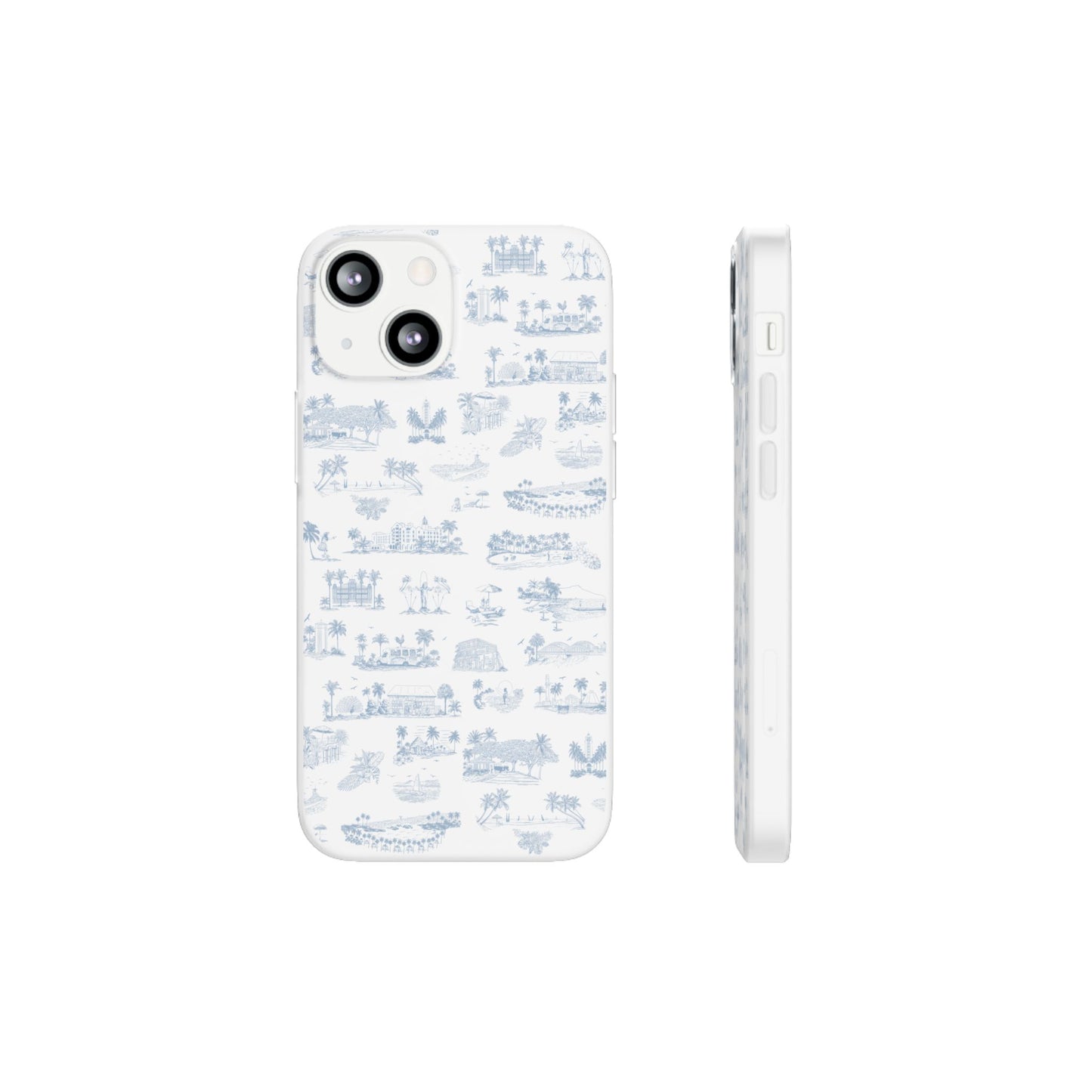 Oahu Transparent Cover for iPhone