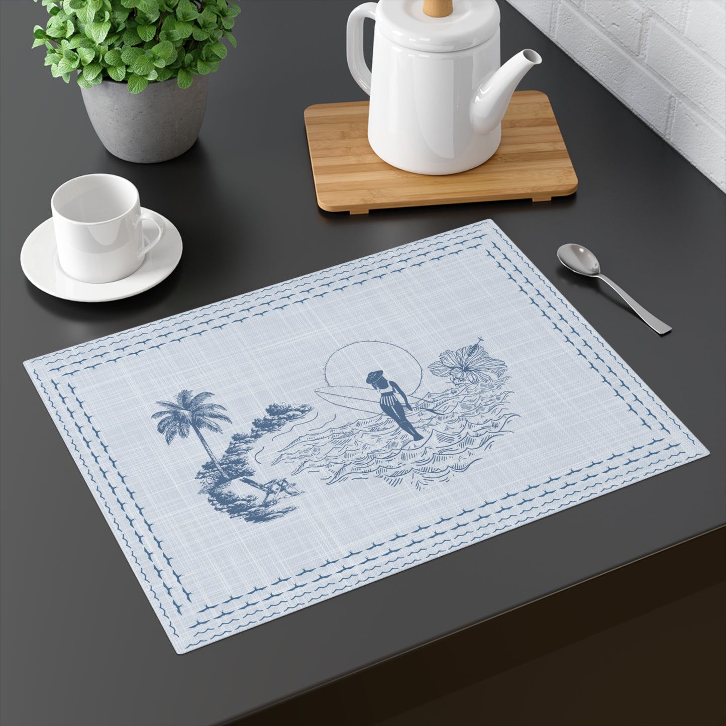 Haleiwa Surfer Girl Placemat