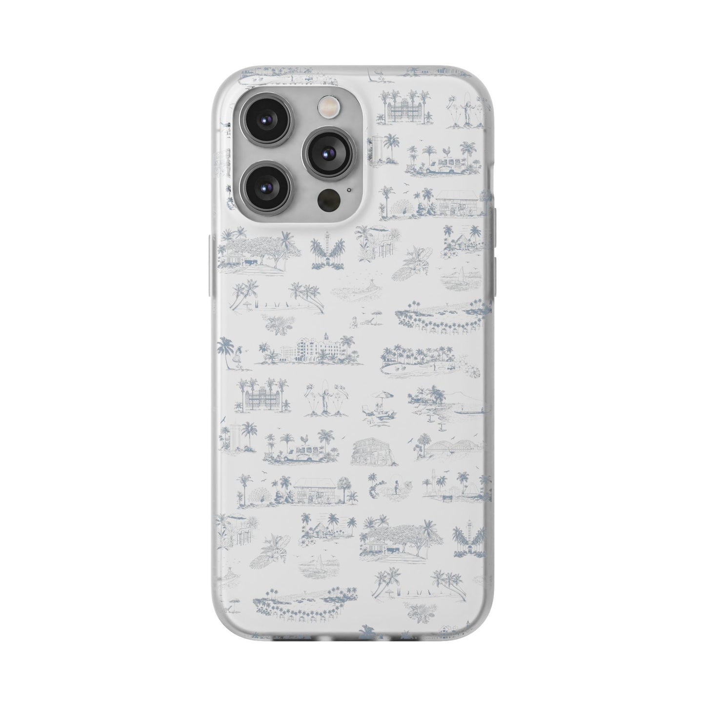 Oahu Transparent Cover for iPhone