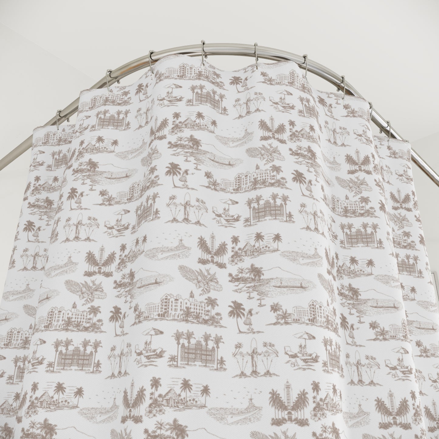 Waikiki Shower Curtains