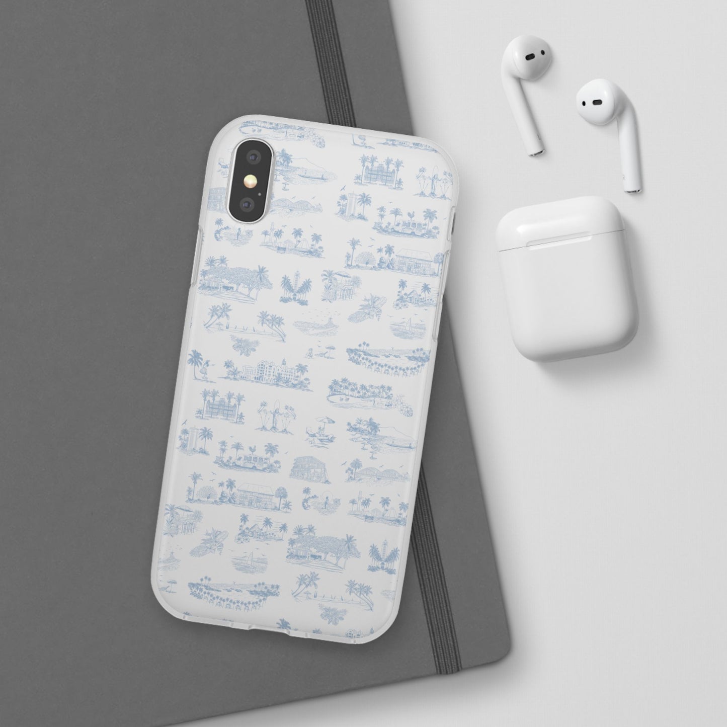 Oahu Transparent Cover for iPhone