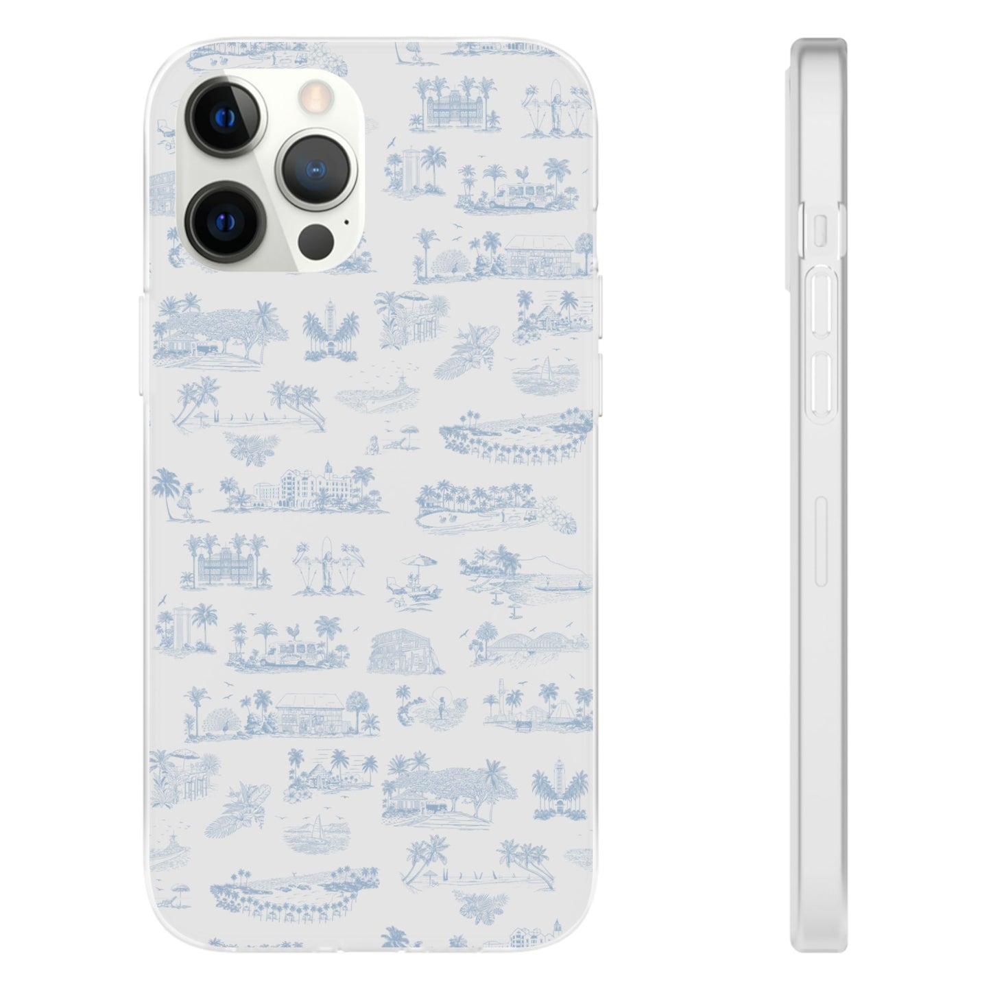 Oahu Transparent Cover for iPhone