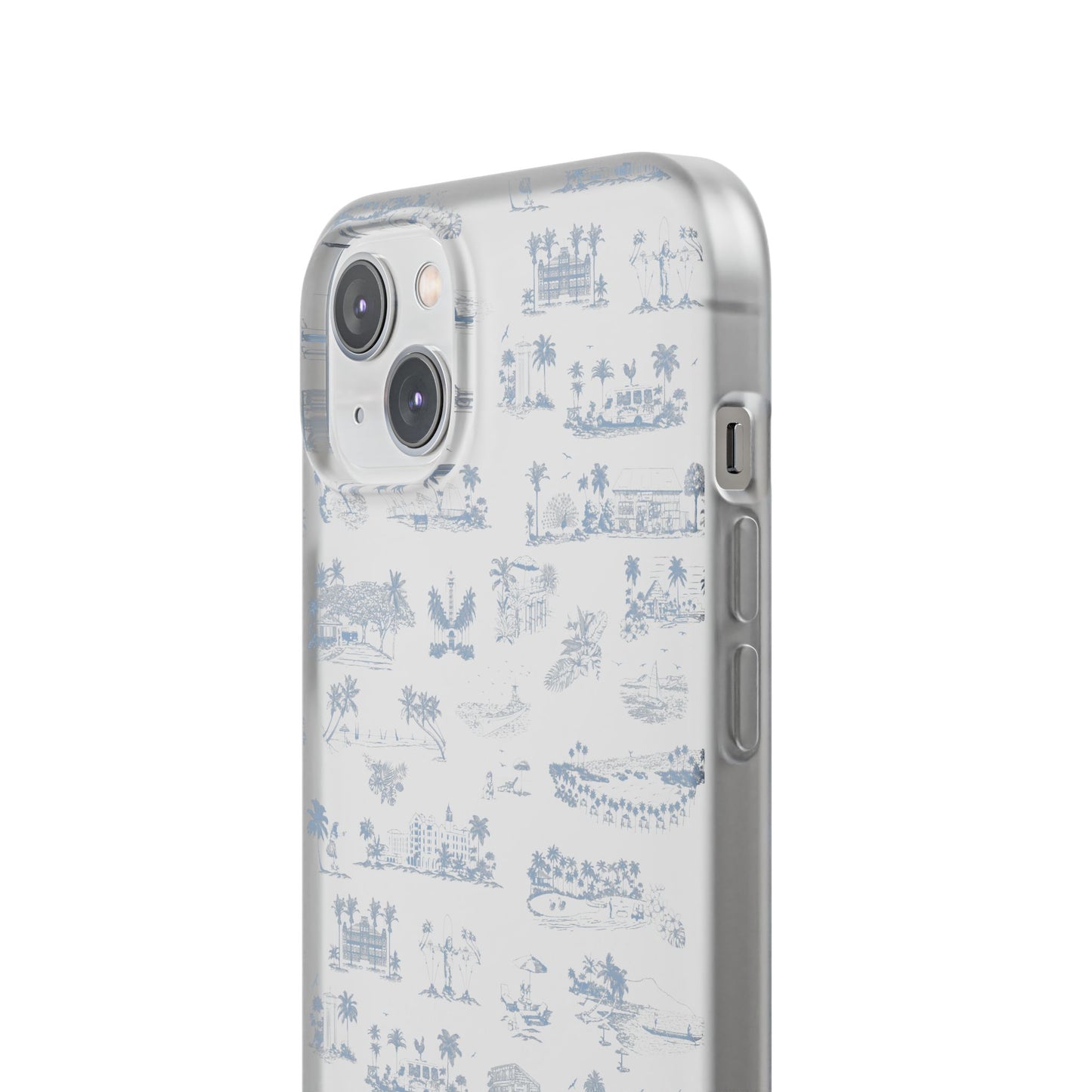 Oahu Transparent Cover for iPhone