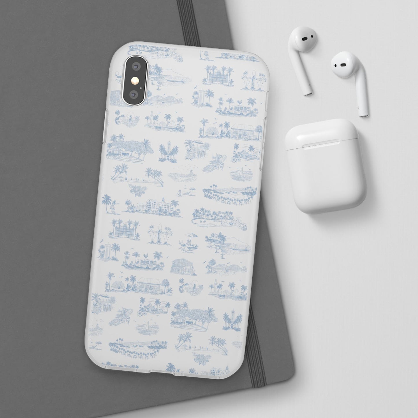 Oahu Transparent Cover for iPhone