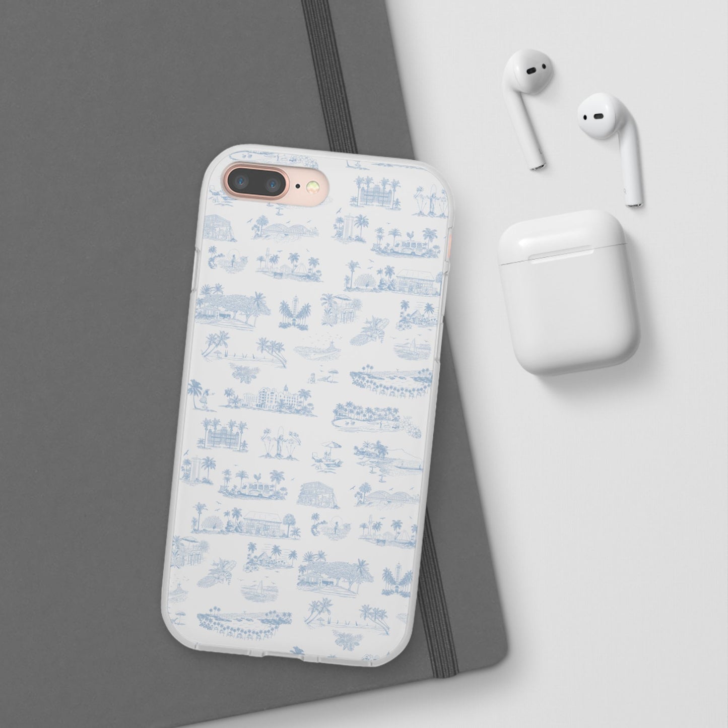 Oahu Transparent Cover for iPhone