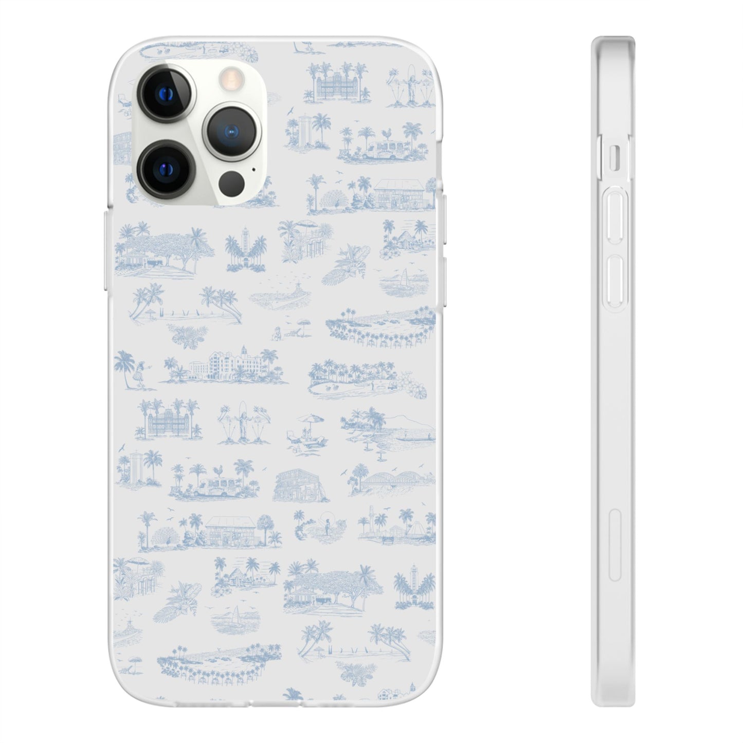 Oahu Transparent Cover for iPhone