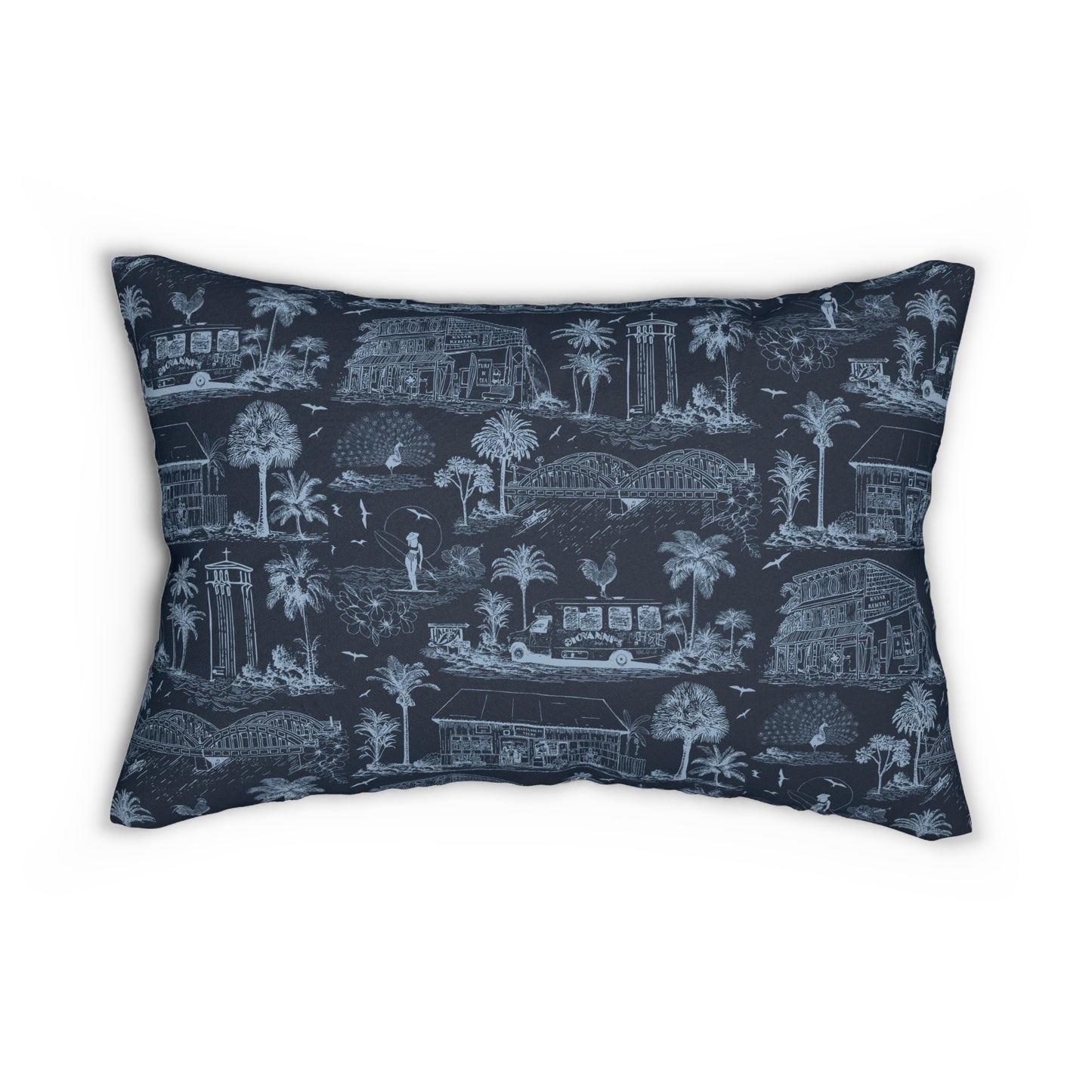 North Shore Throw Pillow Navy with insert