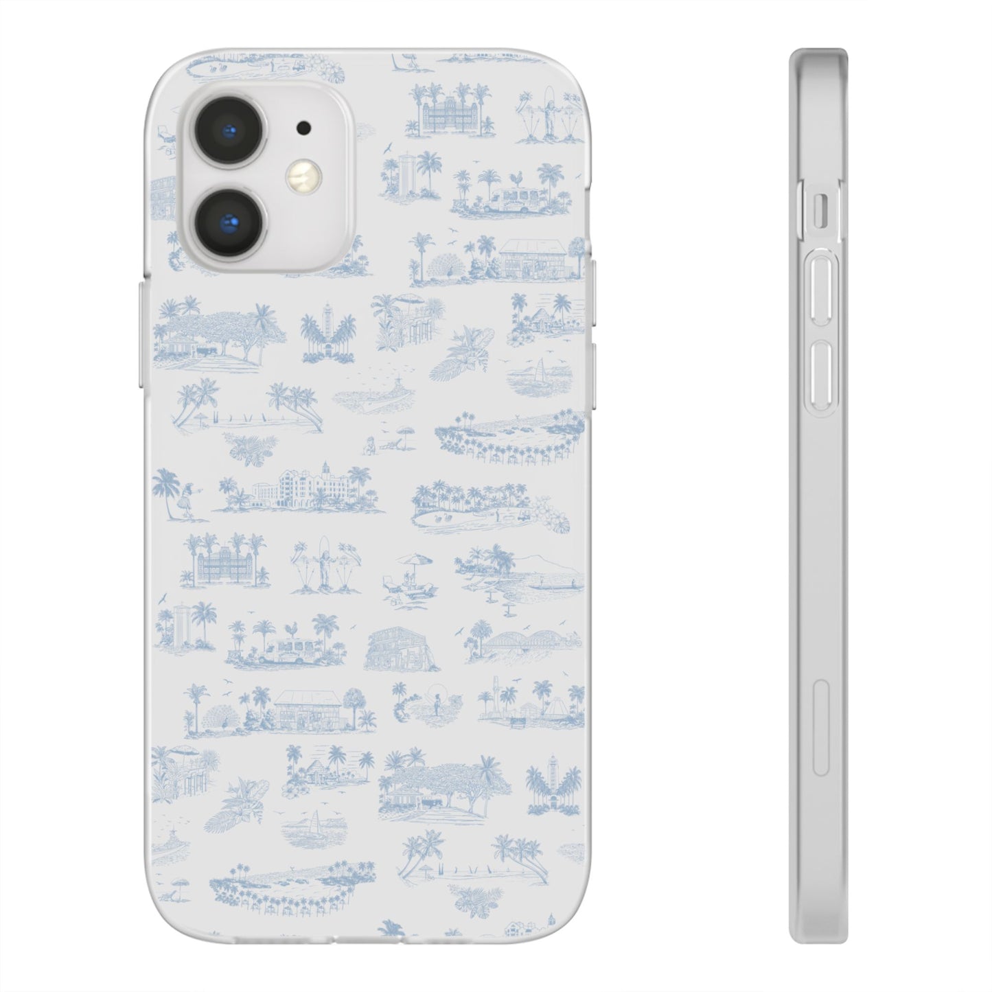 Oahu Transparent Cover for iPhone