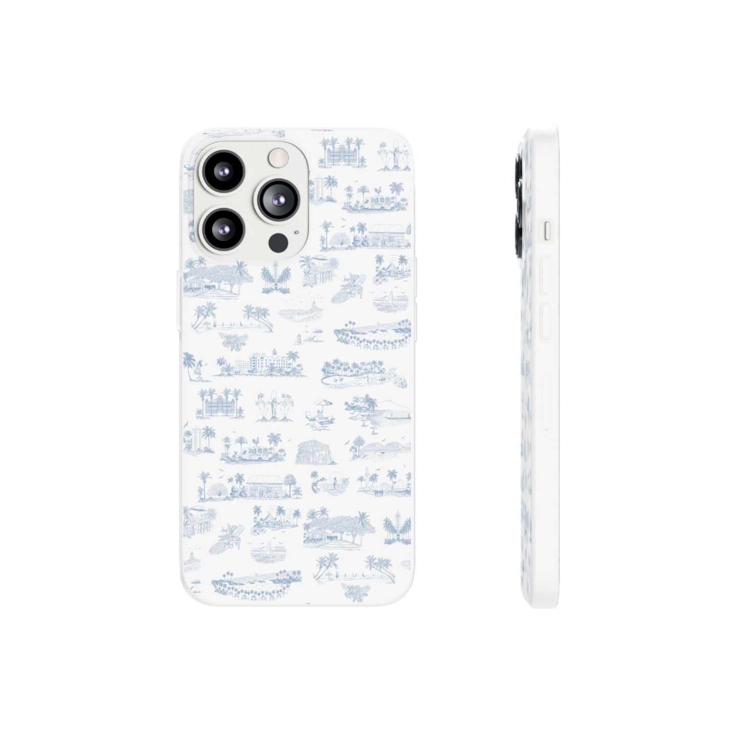 Oahu Transparent Cover for iPhone