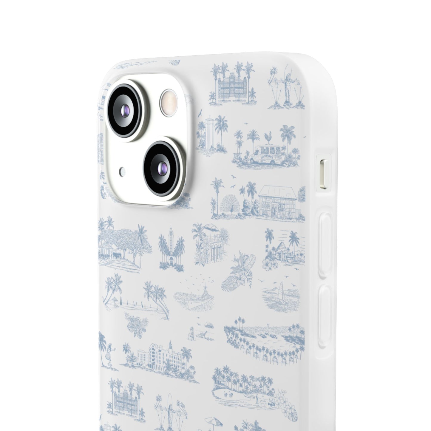 Oahu Transparent Cover for iPhone