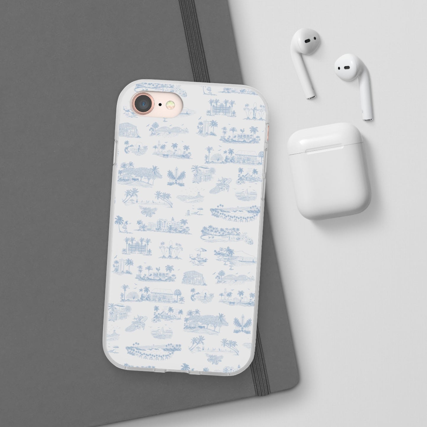 Oahu Transparent Cover for iPhone