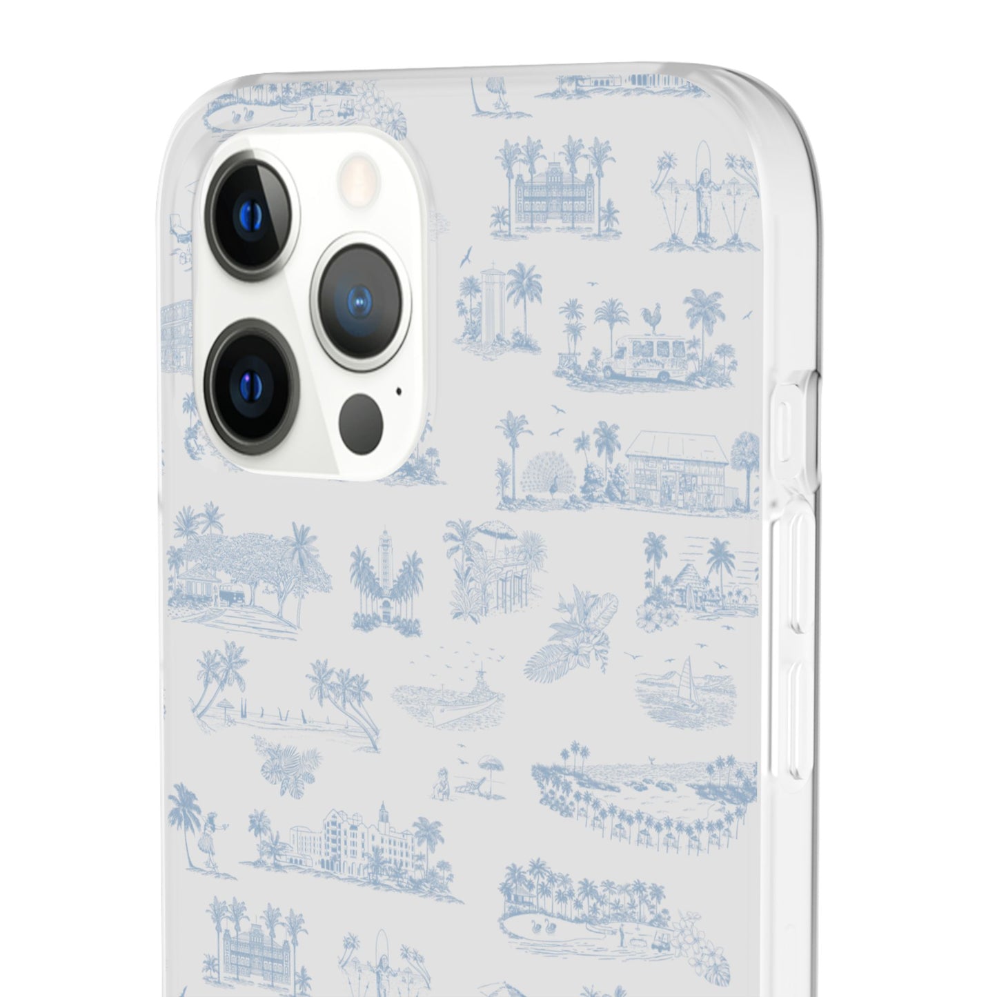 Oahu Transparent Cover for iPhone