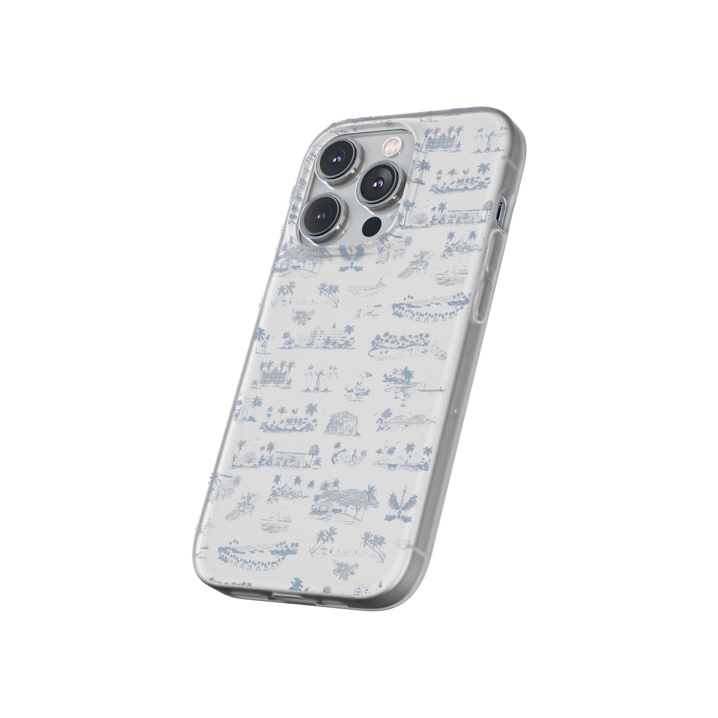 Oahu Transparent Cover for iPhone