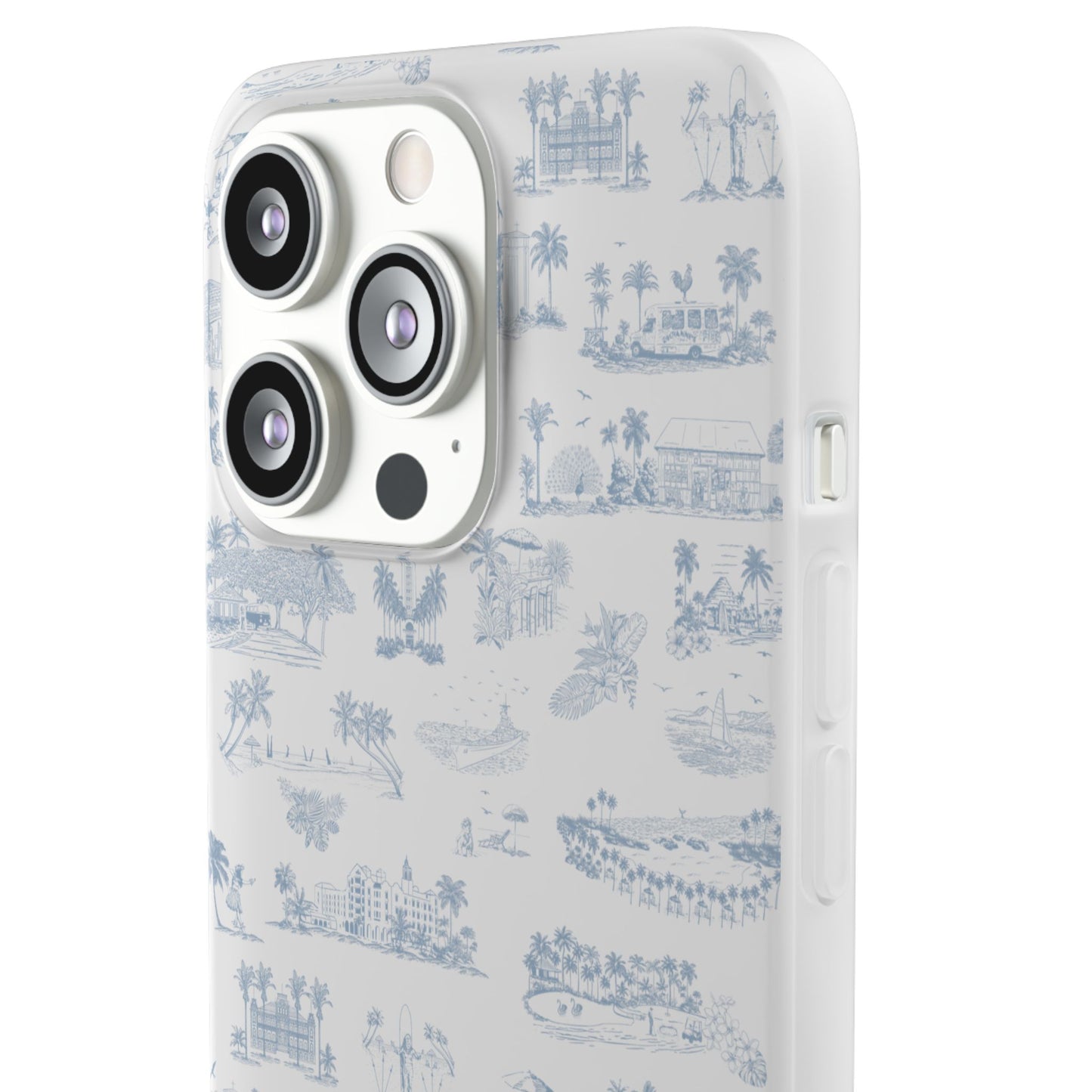 Oahu Transparent Cover for iPhone