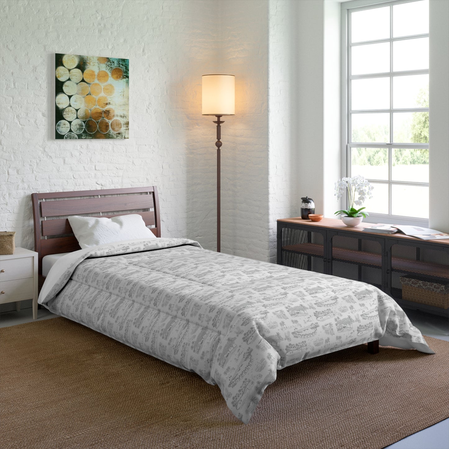 Ko Olina Comforter, gray