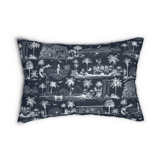 North Shore Throw Pillow Navy with insert