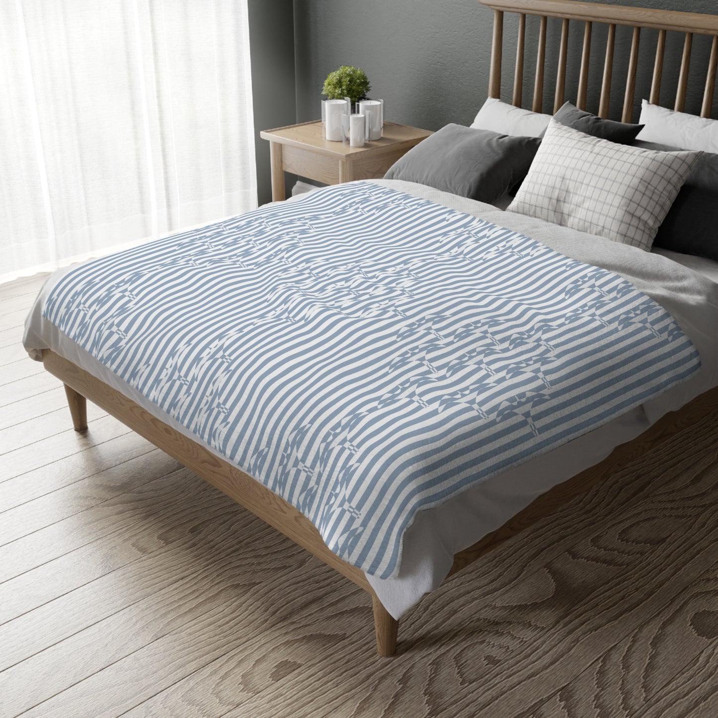 Iwa Bird Oahu Velveteen Microfiber Blanket