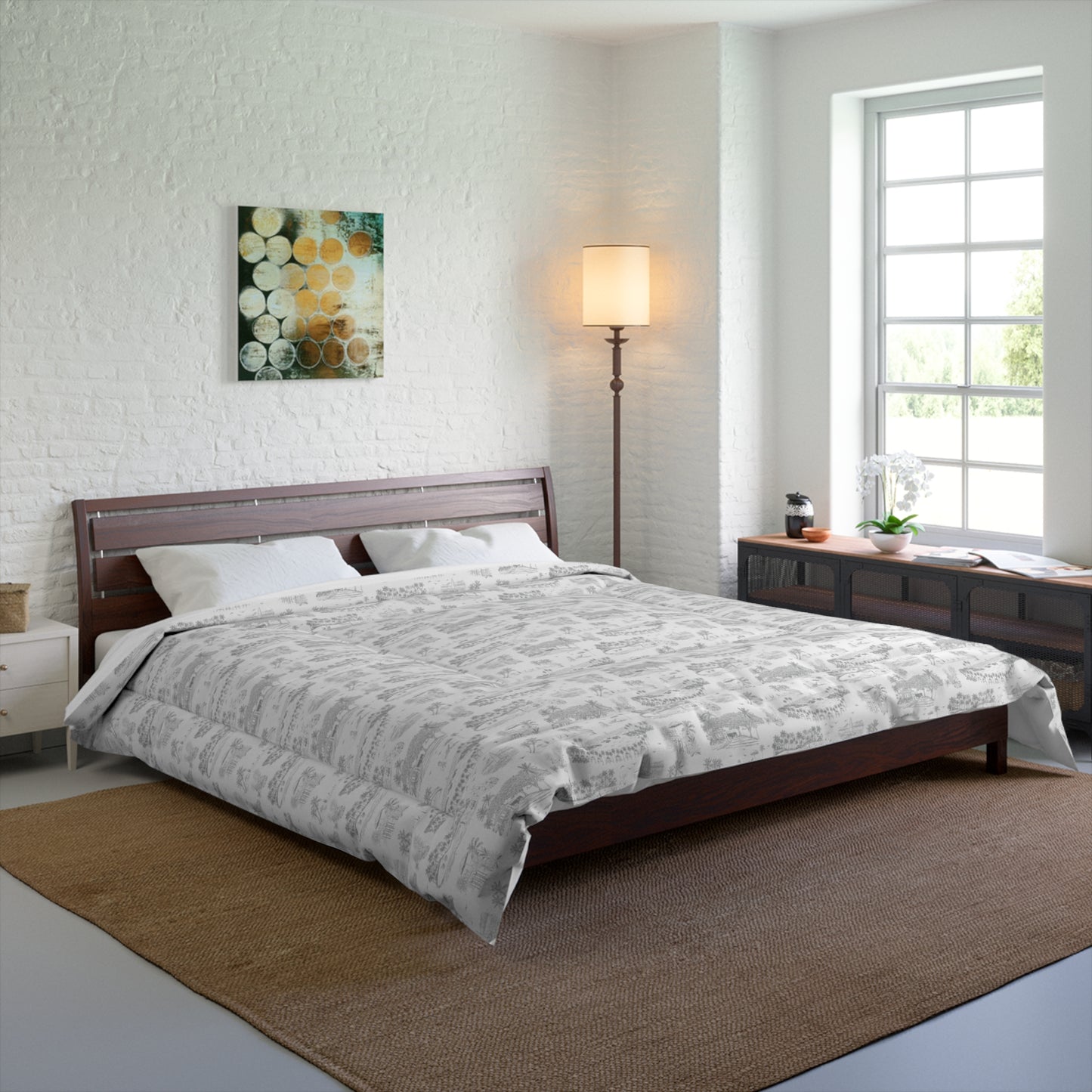 Ko Olina Comforter, gray