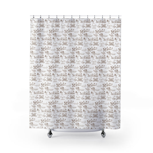 Waikiki Shower Curtains