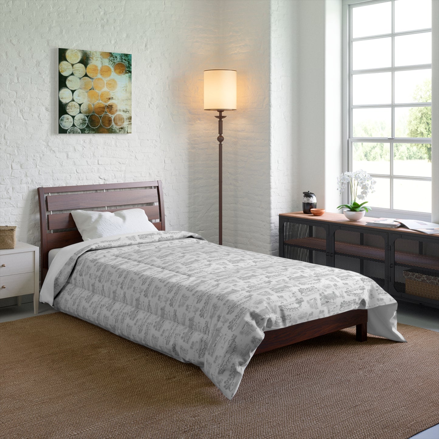 Ko Olina Comforter, gray