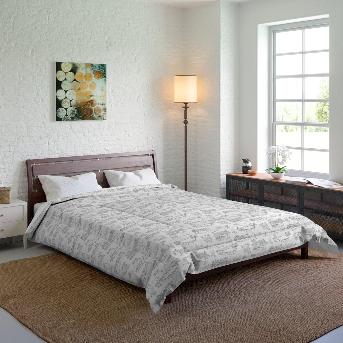 Ko Olina Comforter, gray